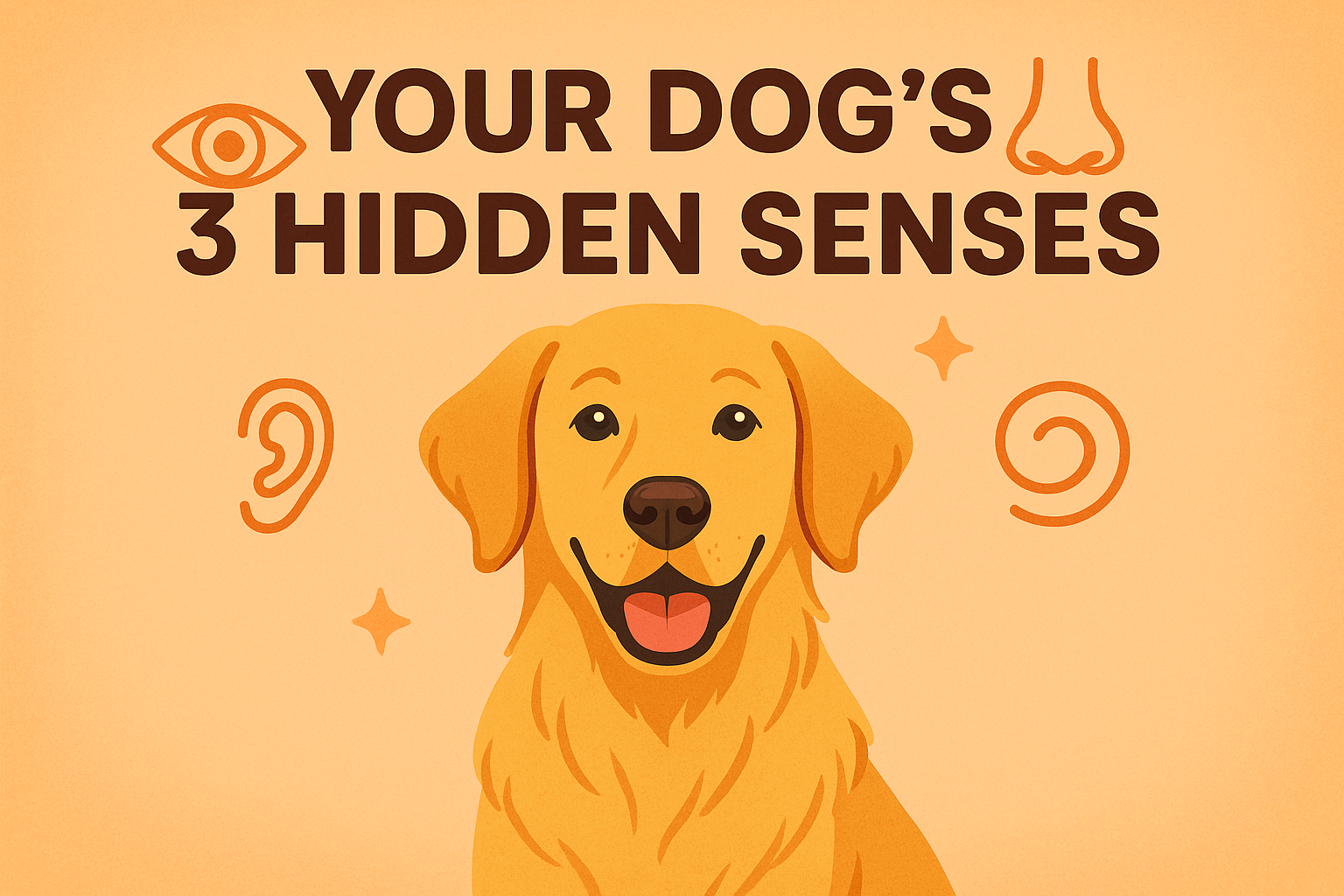 🐾 Did You Know Dogs Have Three Hidden Senses?