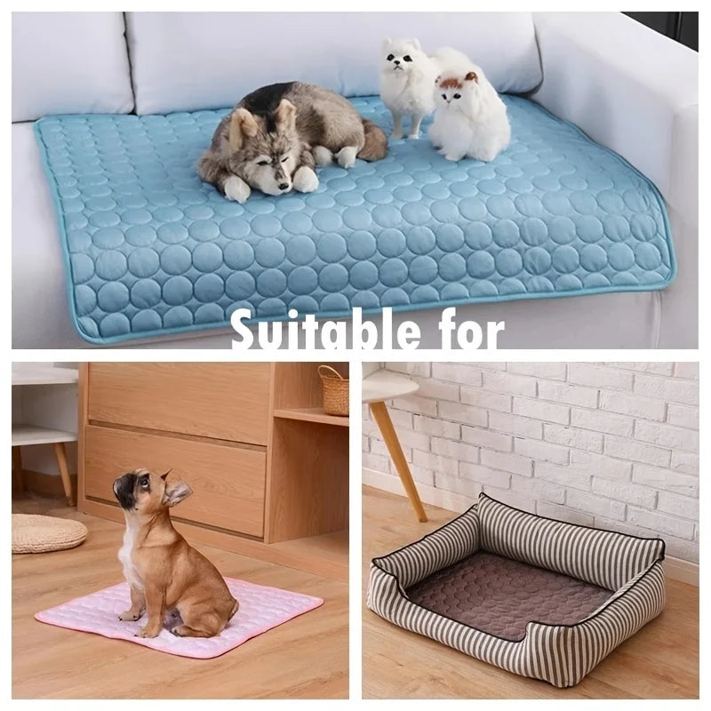 Dog Cooling Mat | Summer Cooling Pad for Dogs & Cats (Extra Large Sizes Available)