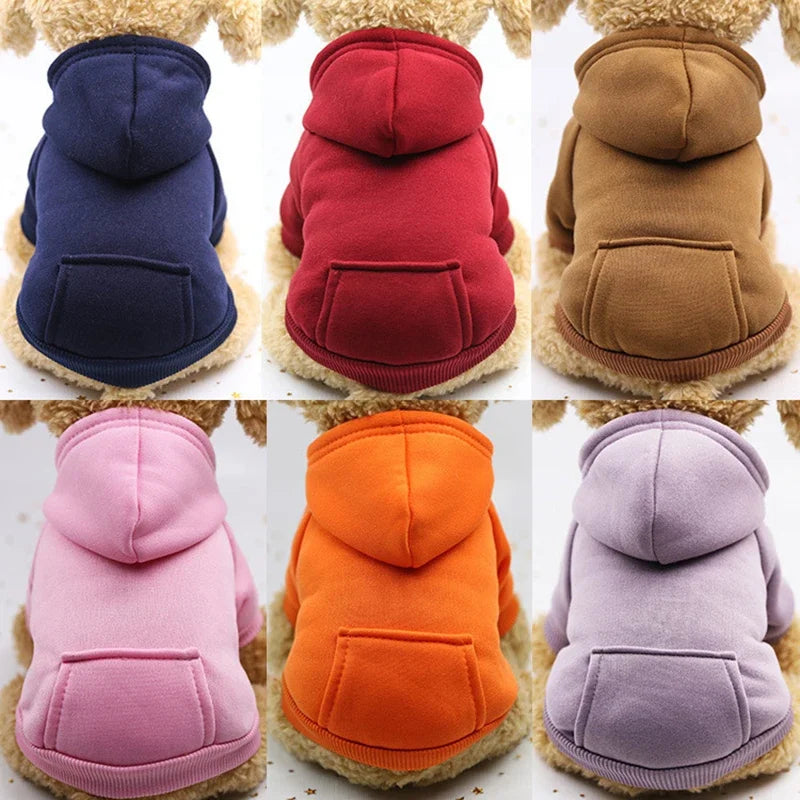 Warm Dog Hoodie | Pet Hoodie for Small Dogs (Soft & Comfortable)