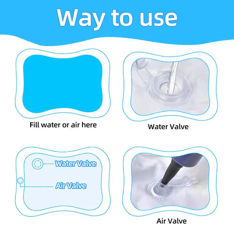 Cooling Pet Water Mat | Inflatable Sensory Splash Pad for Dogs & Cats