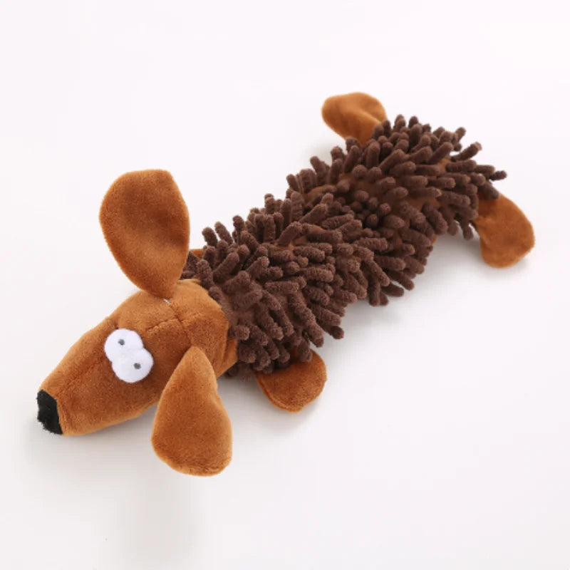 Small Dog Squeaky Toy | Plush Chew Toy for Puppies (Chihuahua, Yorkie, Bichon)