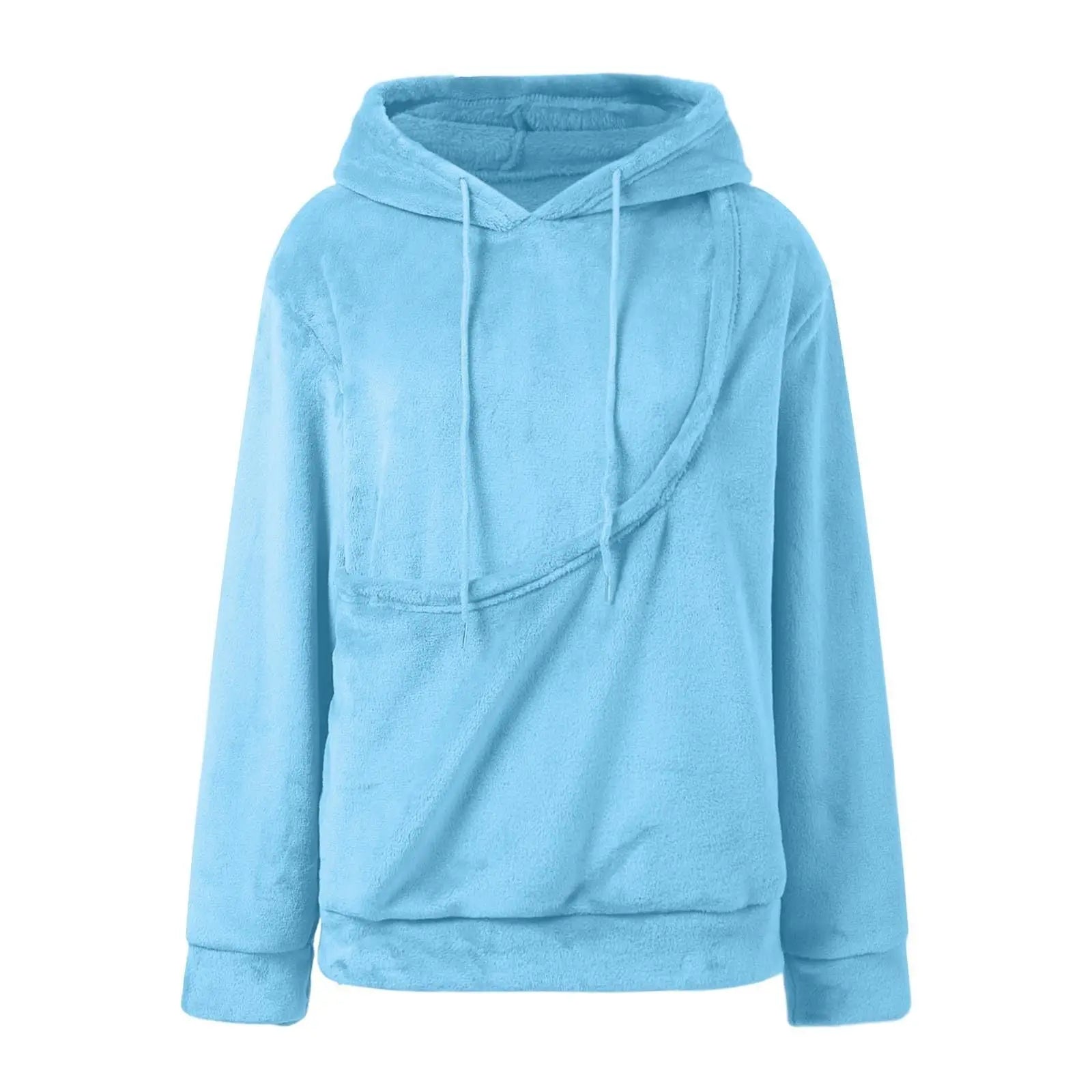 Pet Carrier Hoodie | Unisex Dog & Cat Hoodie with Front Pocket Sweatshirt
