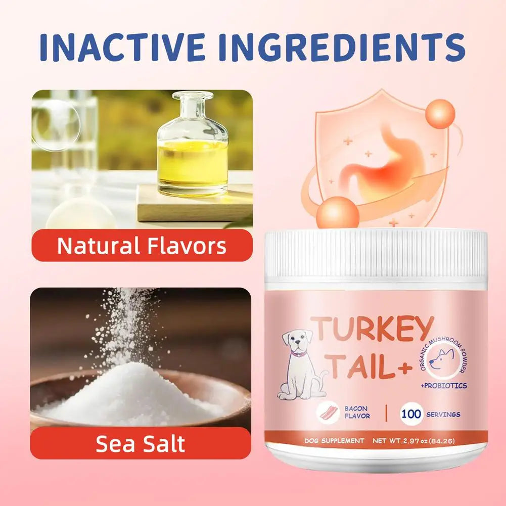 40g Dog Digestive Support Powder | Natural Gut Health Supplement for Dogs & Cats