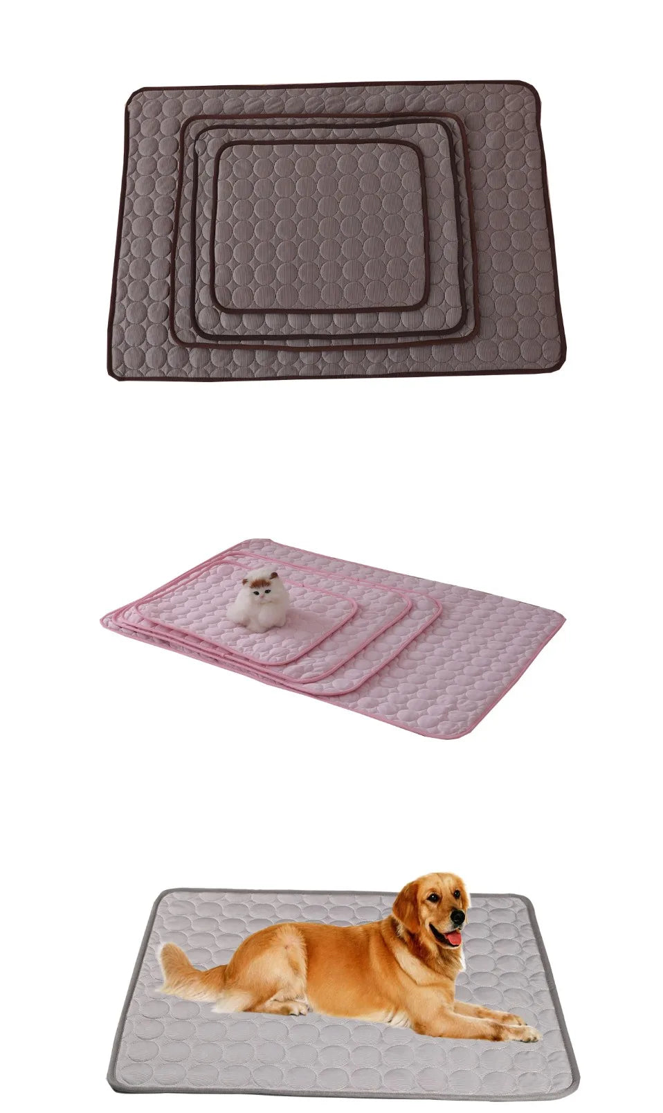 Dog Cooling Mat | Summer Cooling Pad for Dogs & Cats (Extra Large Sizes Available)