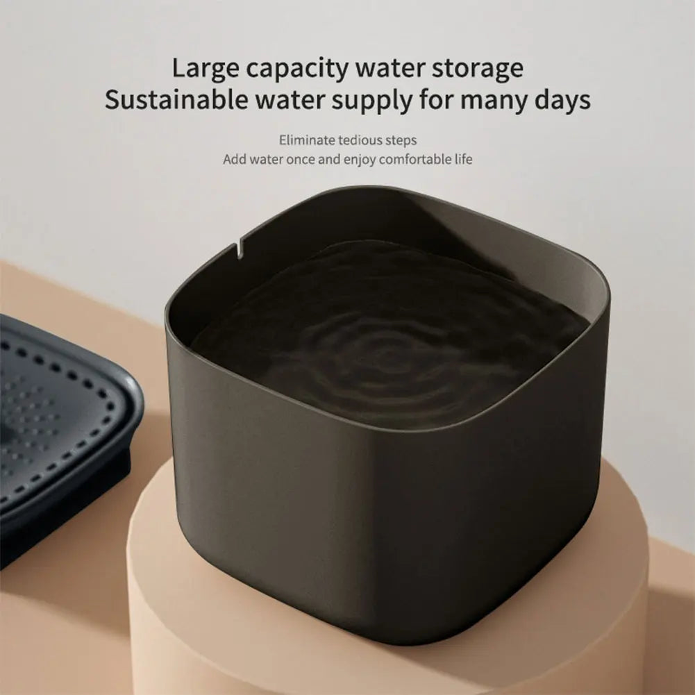 3L Ultra Quiet Cat Water Fountain – Automatic Pet Drinking Dispenser with Filter System for Cats & Dogs