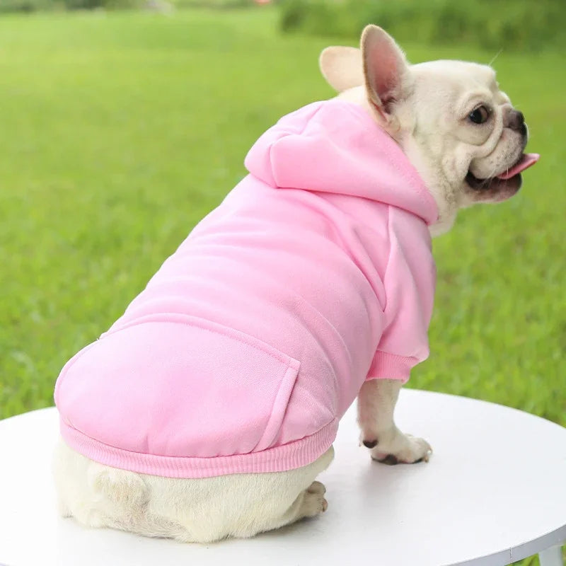 Warm Dog Hoodie | Pet Hoodie for Small Dogs (Soft & Comfortable)