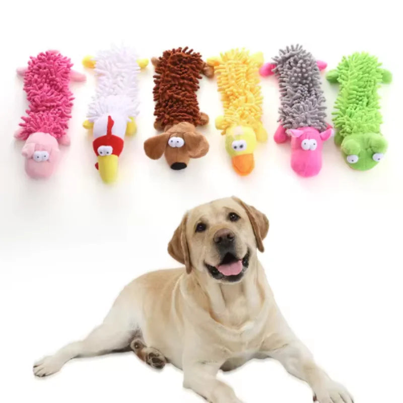 Small Dog Squeaky Toy | Plush Chew Toy for Puppies (Chihuahua, Yorkie, Bichon)