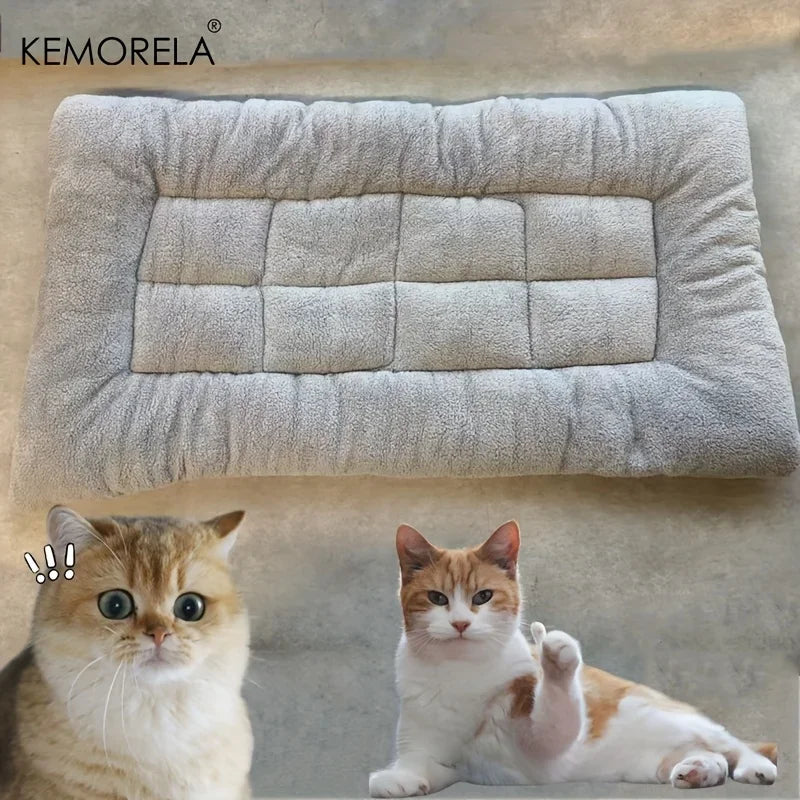 Large Plush Dog Bed | Soft & Thick Pet Sofa Bed for Small, Medium & Large Dogs