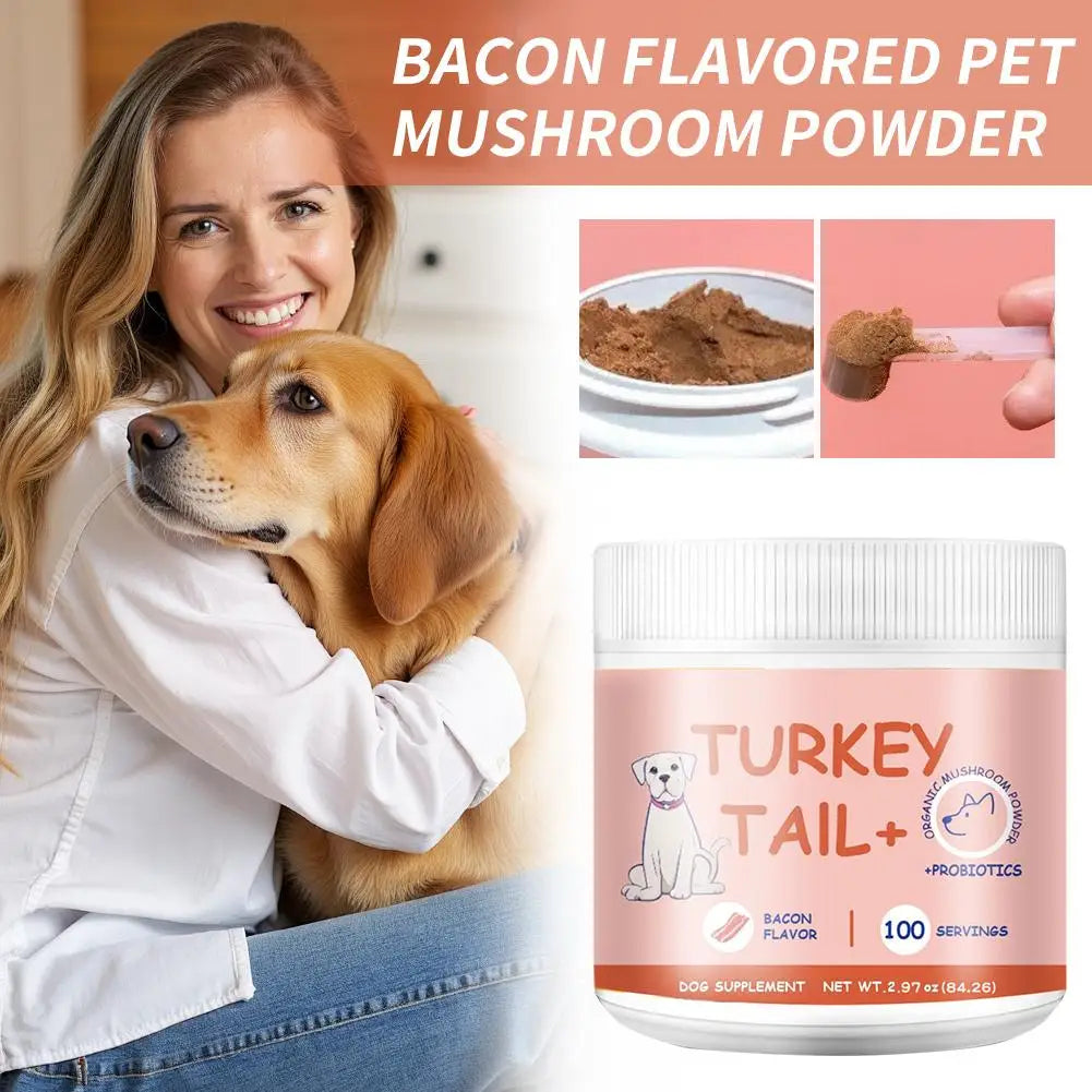 40g Dog Digestive Support Powder | Natural Gut Health Supplement for Dogs & Cats