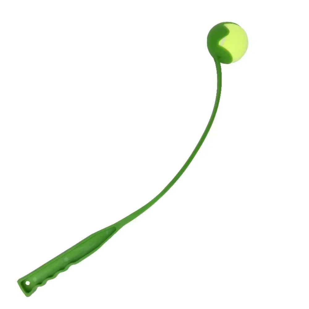 Dog Fetch Stick Launcher Toy | Interactive Ball Throwing Training Toy for Dogs & Cats