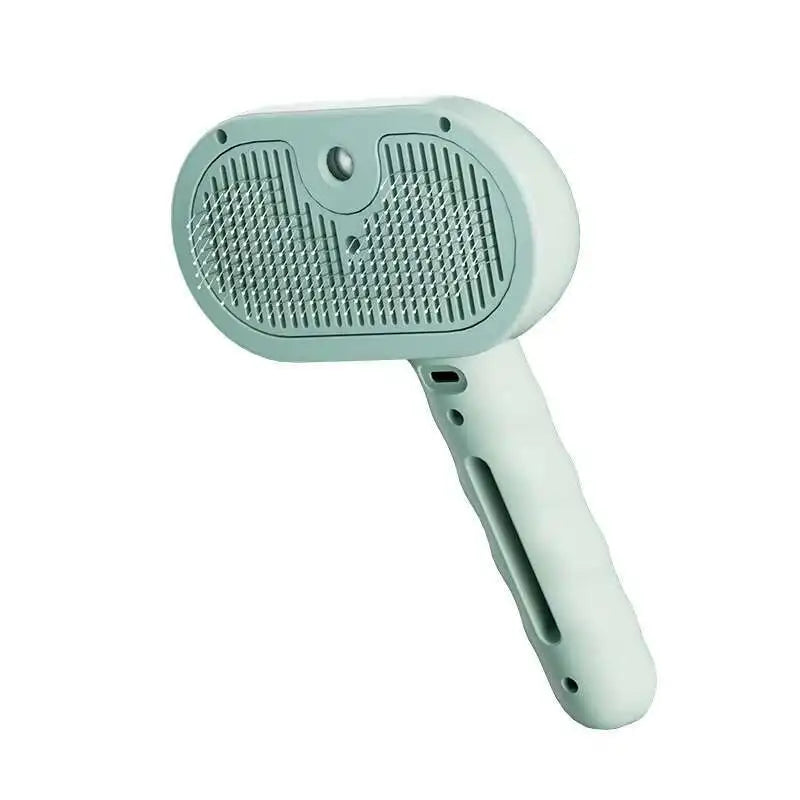 Steam Pet Grooming Brush | 2-in-1 Hair Removal & Massage Comb for Dogs & Cats