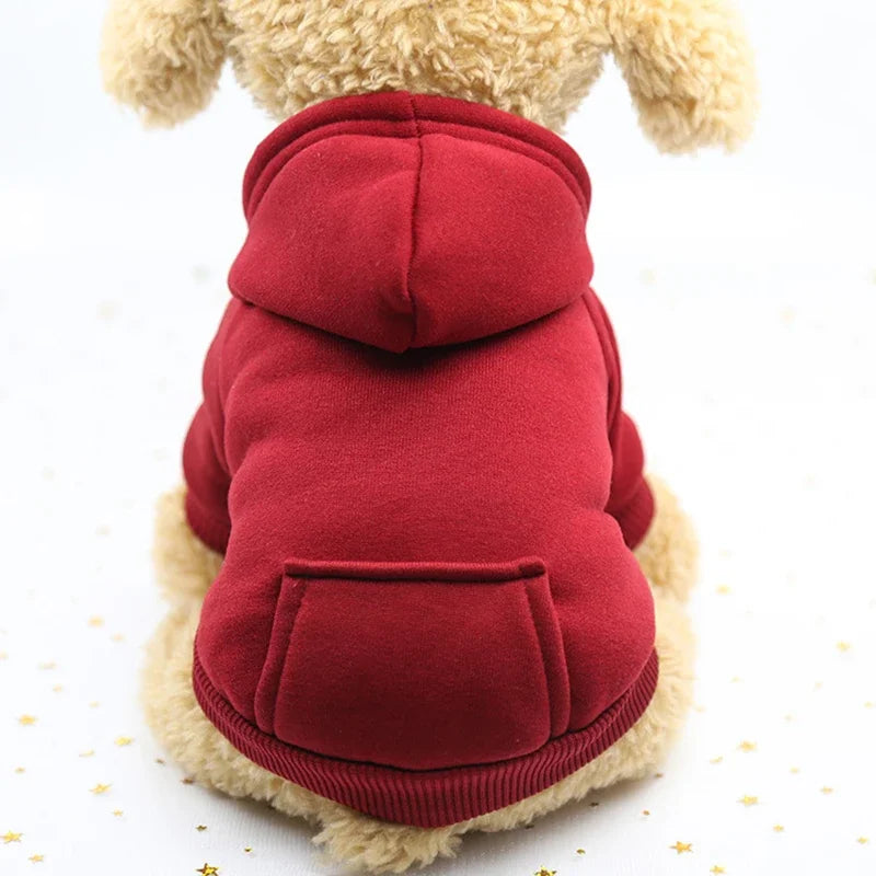 Warm Dog Hoodie | Pet Hoodie for Small Dogs (Soft & Comfortable)