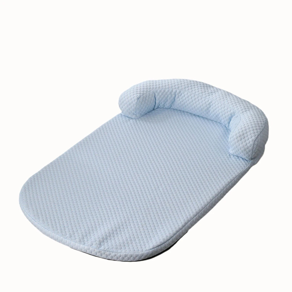 Cooling Dog Bed | Breathable Ice Silk Pet Bed with Anti-Slip Base (Summer Comfort)