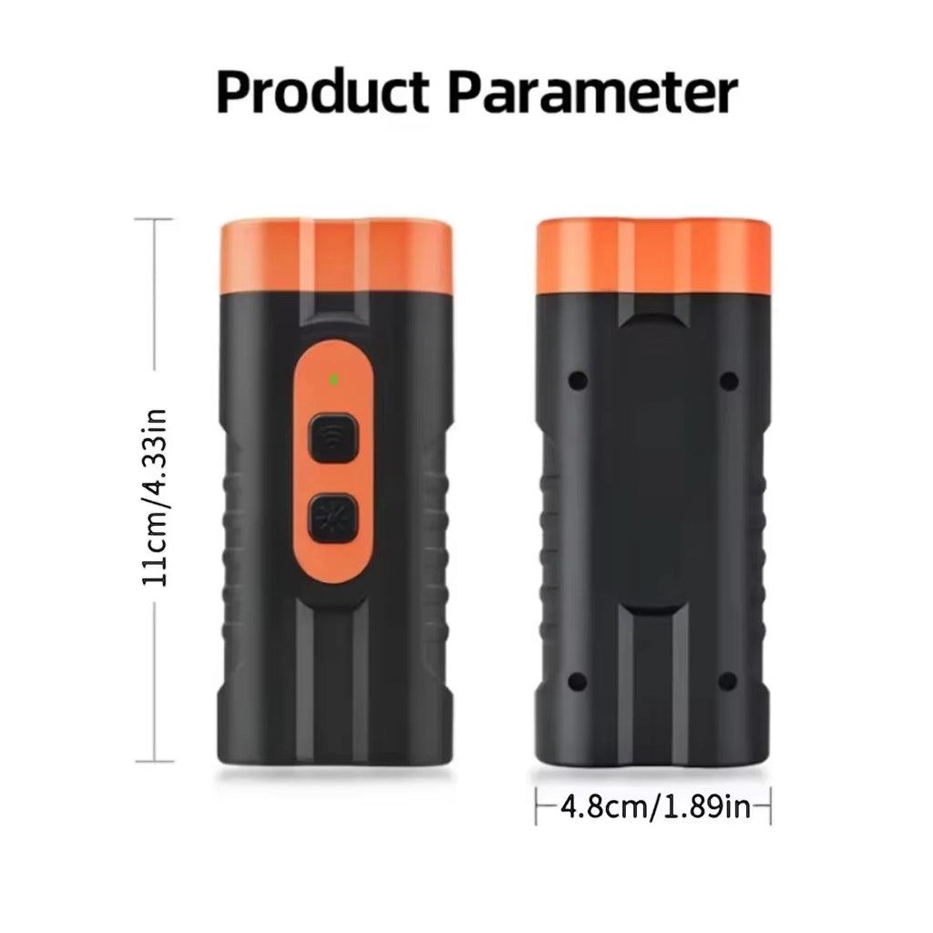 3-in-1 Ultrasonic Dog Repeller & Anti-Barking Trainer – Portable Handheld Pet Behaviour Control Device