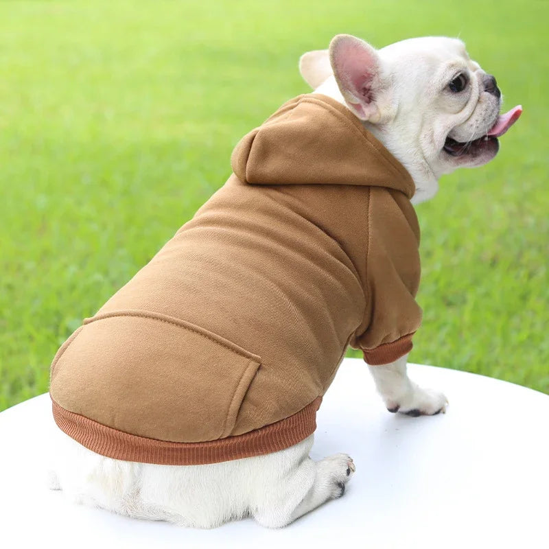 Warm Dog Hoodie | Pet Hoodie for Small Dogs (Soft & Comfortable)