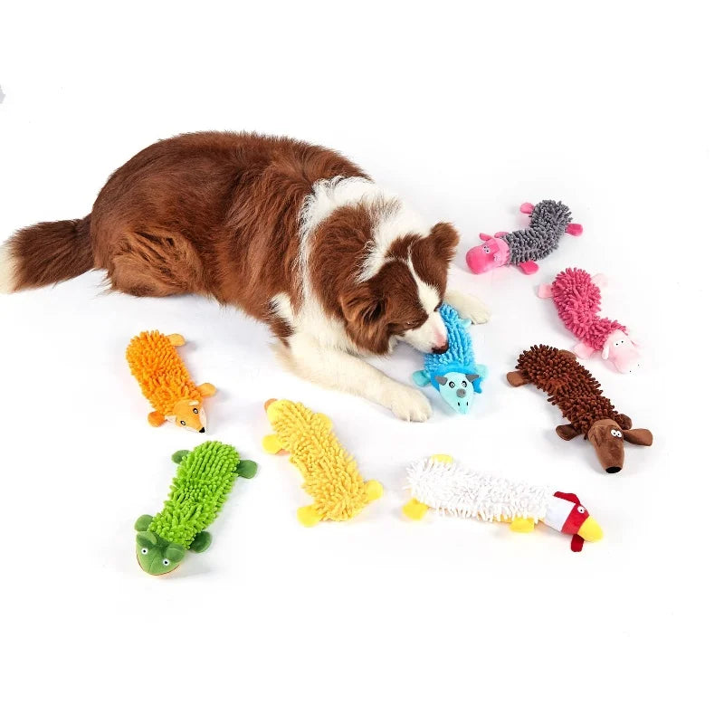 Small Dog Squeaky Toy | Plush Chew Toy for Puppies (Chihuahua, Yorkie, Bichon)
