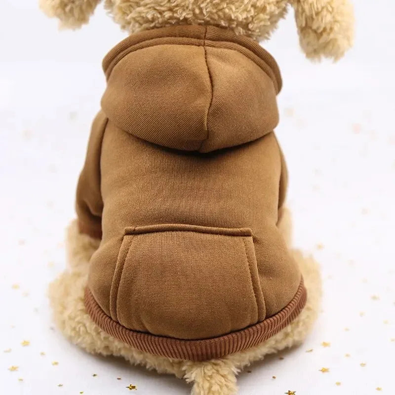 Warm Dog Hoodie | Pet Hoodie for Small Dogs (Soft & Comfortable)