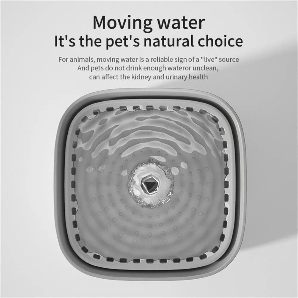3L Ultra Quiet Cat Water Fountain – Automatic Pet Drinking Dispenser with Filter System for Cats & Dogs