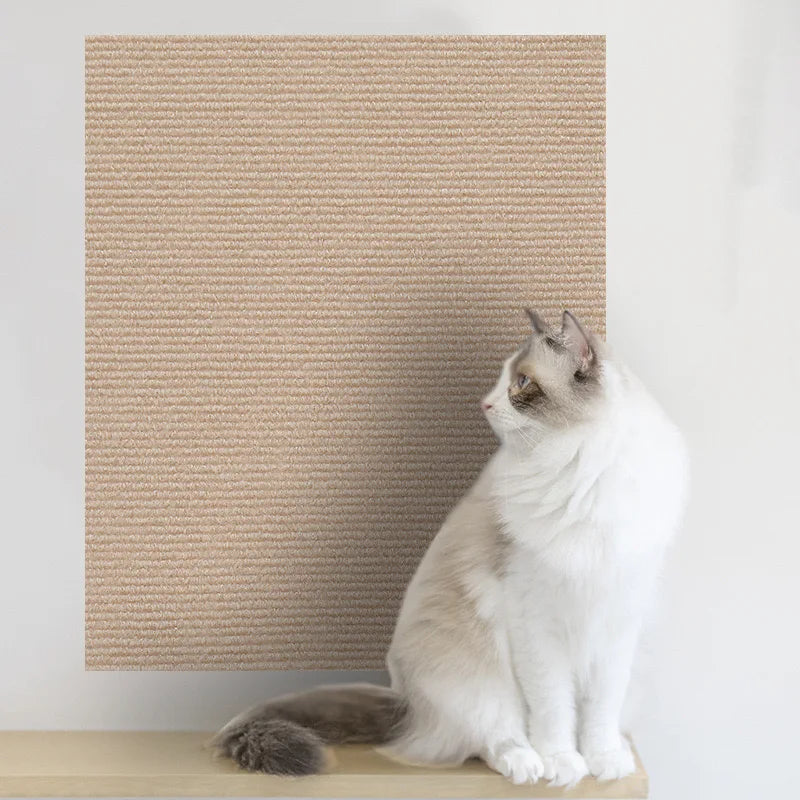 Self-Adhesive Cat Scratching Mat | Trimmable Furniture & Sofa Protector for Cats