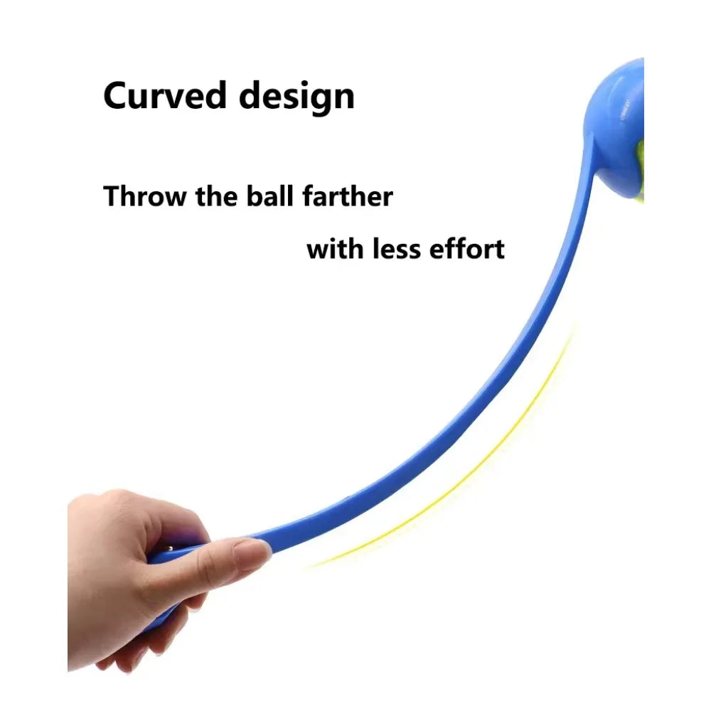 Dog Fetch Stick Launcher Toy | Interactive Ball Throwing Training Toy for Dogs & Cats
