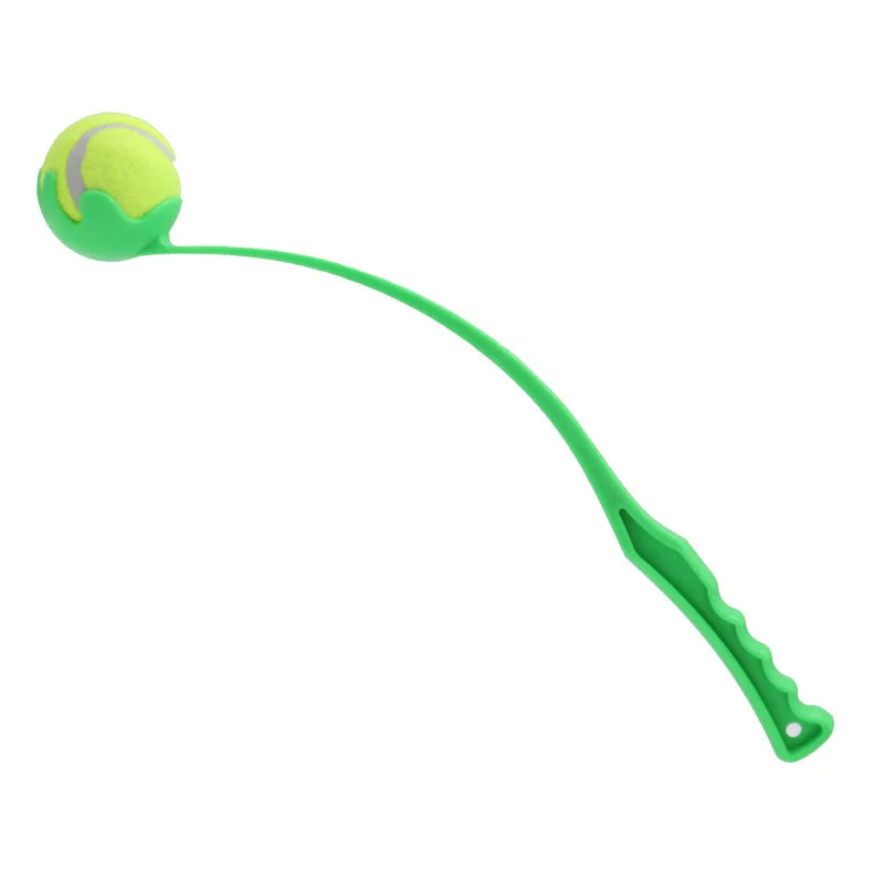 Dog Fetch Stick Launcher Toy | Interactive Ball Throwing Training Toy for Dogs & Cats
