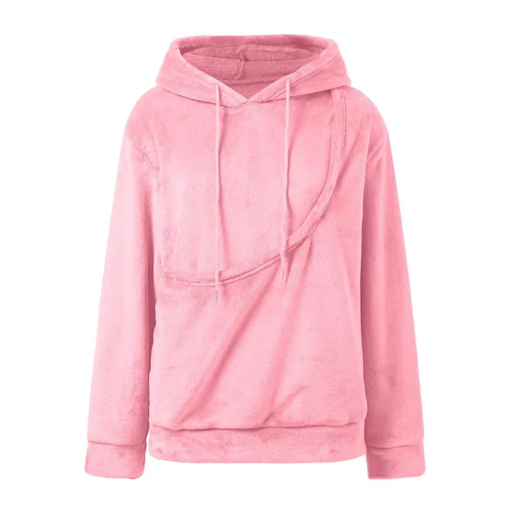 Pet Carrier Hoodie | Unisex Dog & Cat Hoodie with Front Pocket Sweatshirt