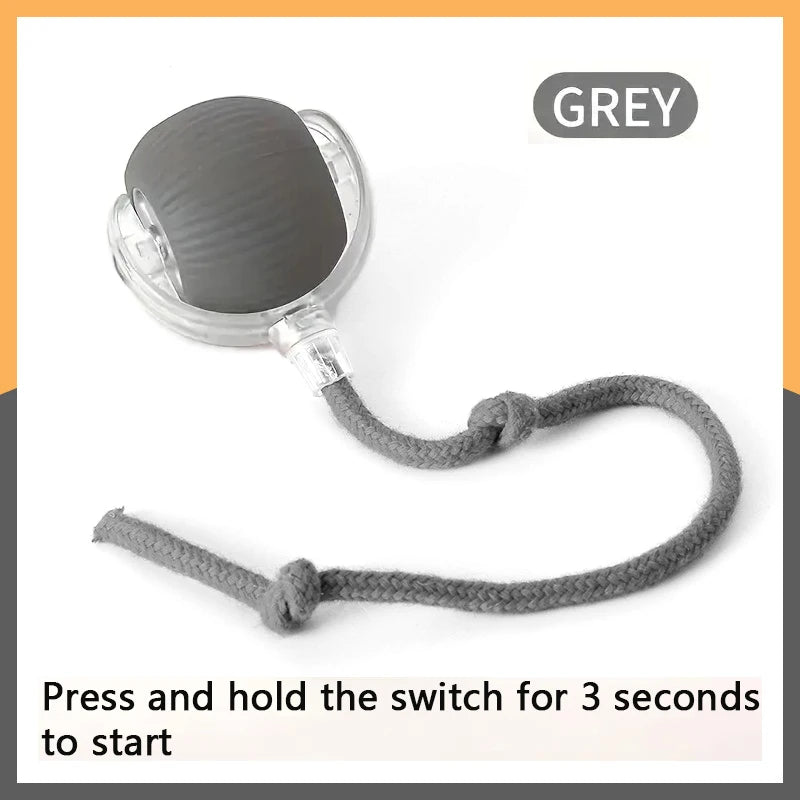 Automatic Pet Toy Ball | Rechargeable Interactive Rolling Ball for Cats & Dogs