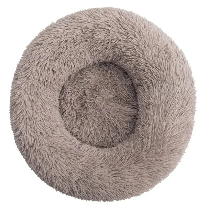 Calming Donut Dog Bed | Super Soft Plush Pet Bed for Small, Medium & Large Dogs