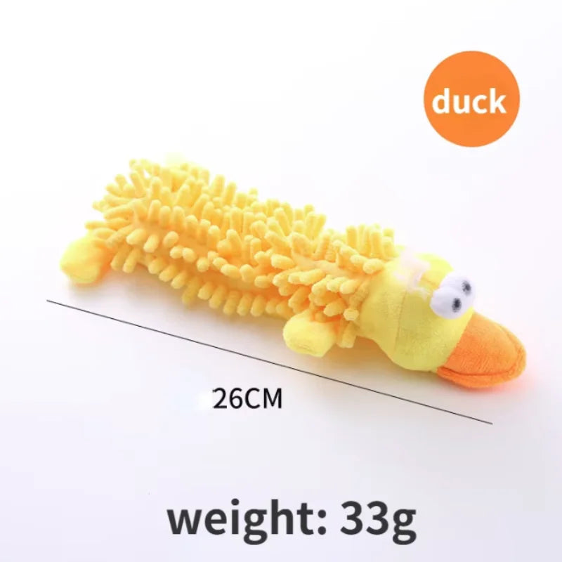 Small Dog Squeaky Toy | Plush Chew Toy for Puppies (Chihuahua, Yorkie, Bichon)