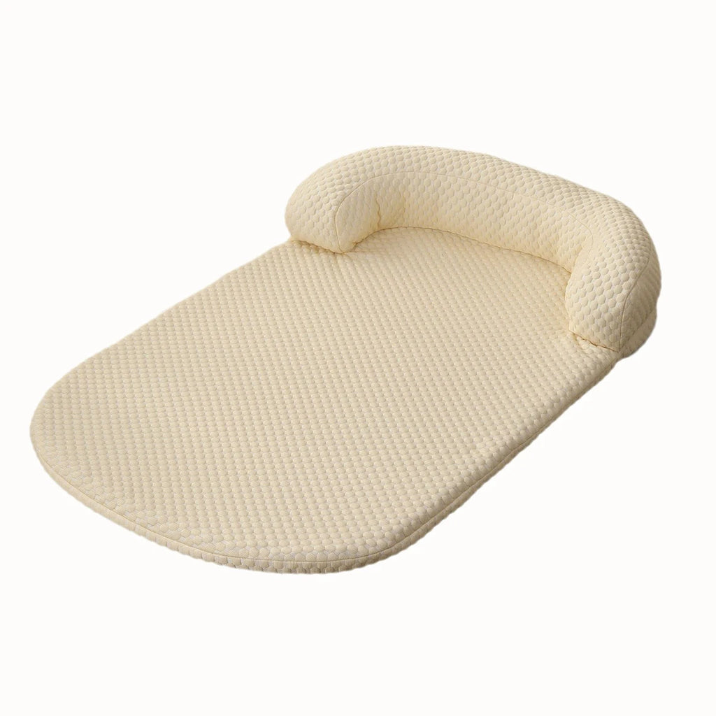 Cooling Dog Bed | Breathable Ice Silk Pet Bed with Anti-Slip Base (Summer Comfort)