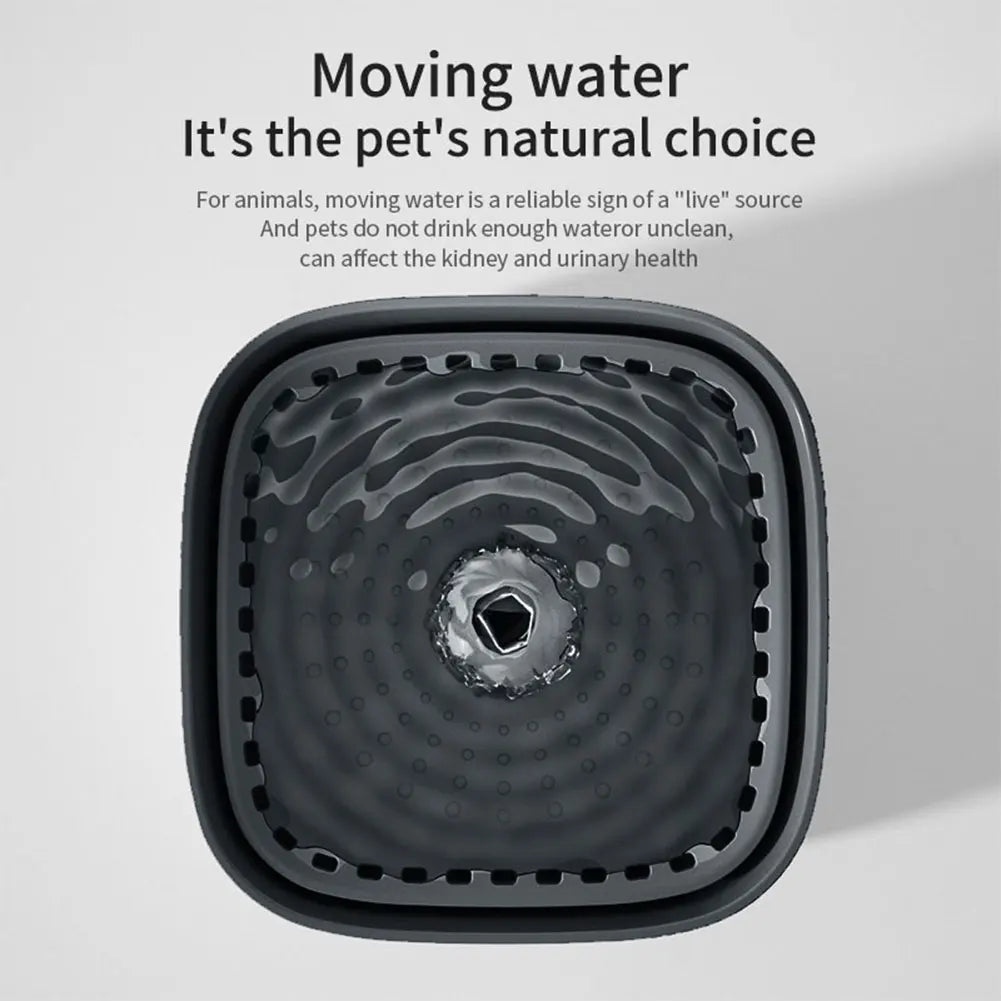3L Ultra Quiet Cat Water Fountain – Automatic Pet Drinking Dispenser with Filter System for Cats & Dogs
