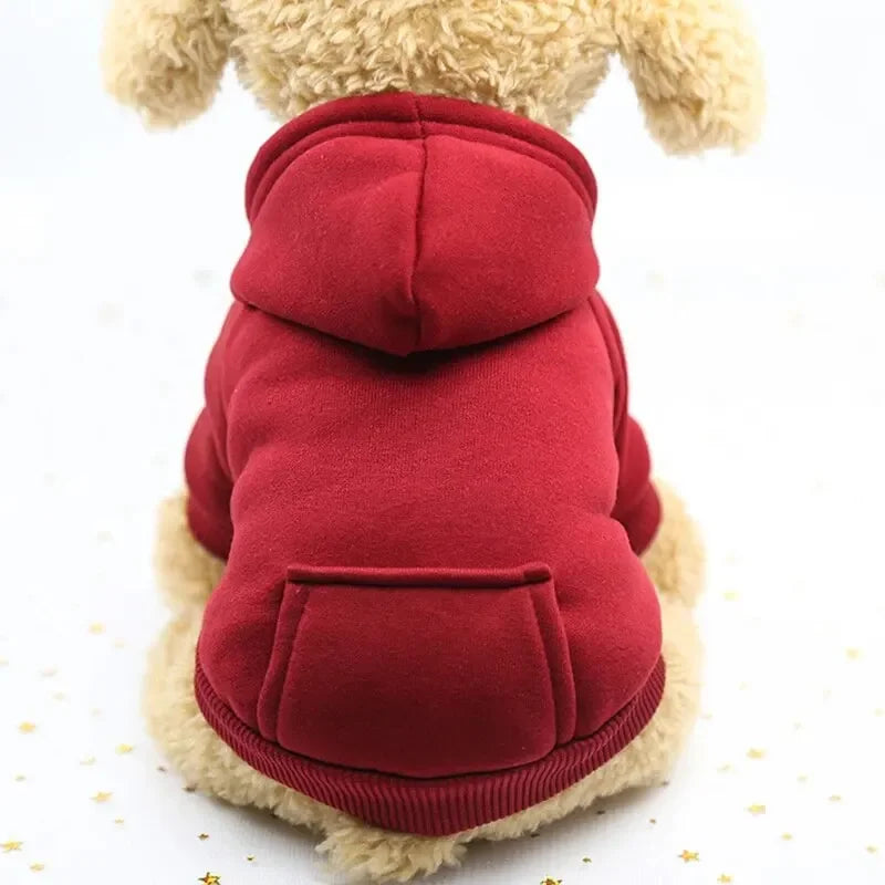 Warm Dog Hoodie | Pet Hoodie for Small Dogs (Soft & Comfortable)