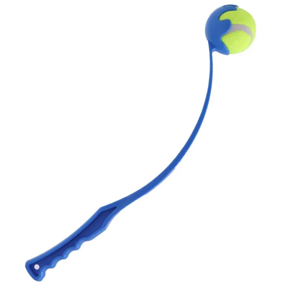 Dog Fetch Stick Launcher Toy | Interactive Ball Throwing Training Toy for Dogs & Cats