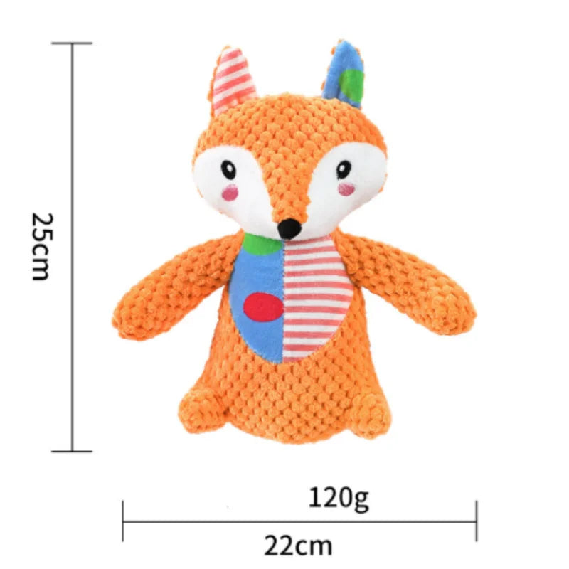 Small Dog Squeaky Toy | Plush Chew Toy for Puppies (Chihuahua, Yorkie, Bichon)