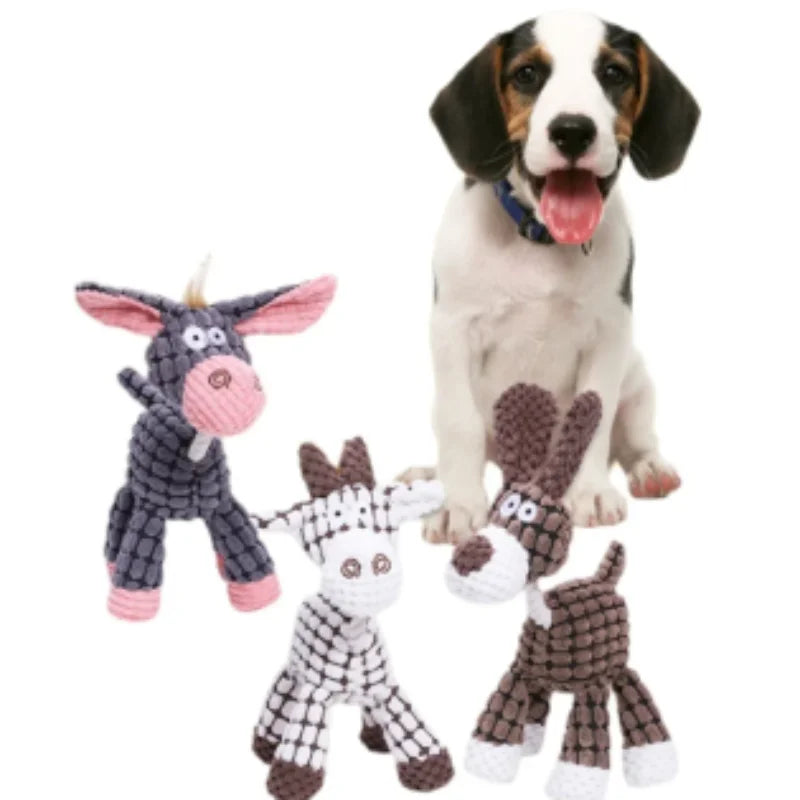 Small Dog Squeaky Toy | Plush Chew Toy for Puppies (Chihuahua, Yorkie, Bichon)