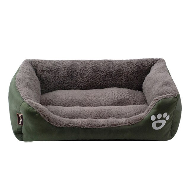 Pet Cat Dog Bed Warm Dog House Soft Fleece Nest Dog Baskets Mat Autumn Winter Waterproof Kennel S/M/L